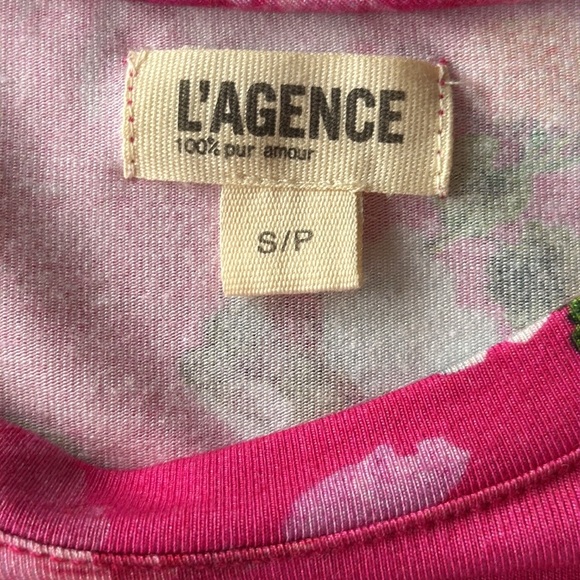 L’angence pink Ressi short sleeve tee - Picture 3 of 4